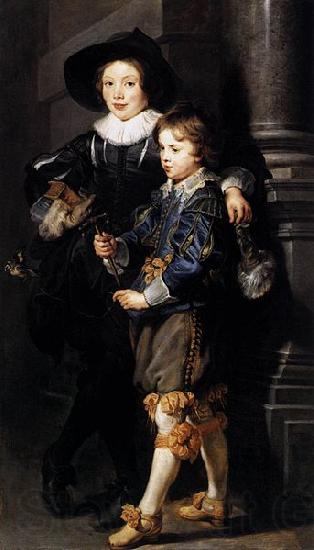 Peter Paul Rubens Albert and Nicolaas Rubens France oil painting art